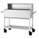 Holzkohlegrill - Profigrill aus Edelstahl Profistar - Modulbausatz