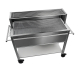Holzkohlegrill - Profigrill aus Edelstahl Profistar - Modulbausatz
