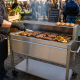 Holzkohlegrill - Profigrill aus Edelstahl Profistar - Modulbausatz